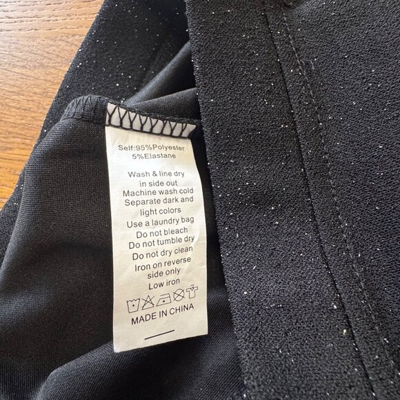 JOYFOLIE MIA JOY Black Glitter Leggings Girls 5 5T NEW Naiya Legging NWT Girl - Picture 6 of 8